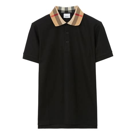 burberry shirt white polo|burberry polo shirt men price.